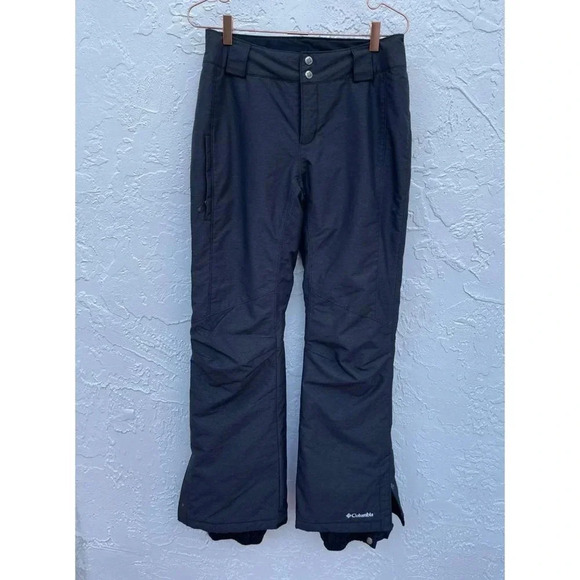 Columbia Omni Tech Womens Plus Bugaboo Omni Heat Insulated Ski Pants Black Sz S - Picture 1 of 16